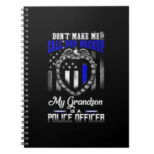 Cuaderno Molesto Mi Nieto Es Un Regalo De Policía