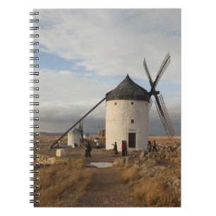 Cuaderno Molinos de viento de la antigua Mancha, con visita