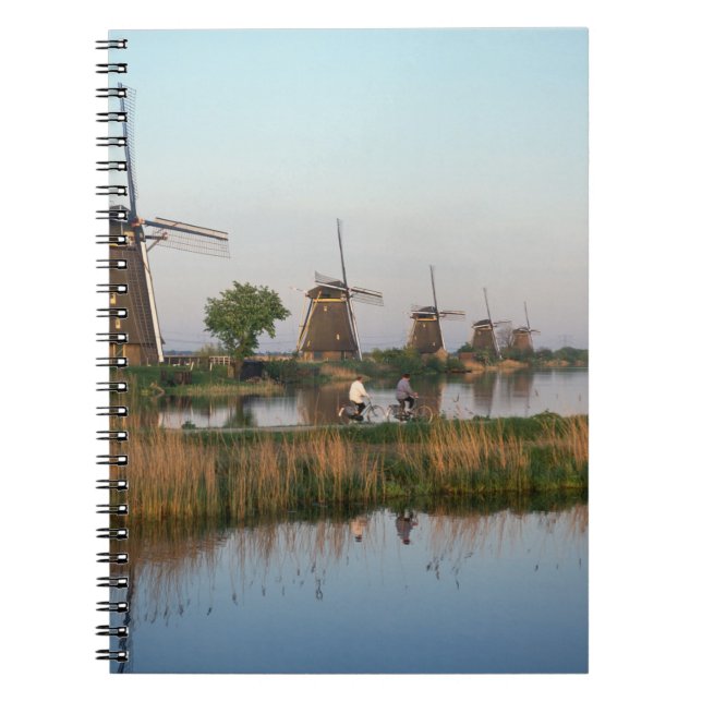 Cuaderno Molinos de viento, Kinderdijk, Países Bajos (Frente)