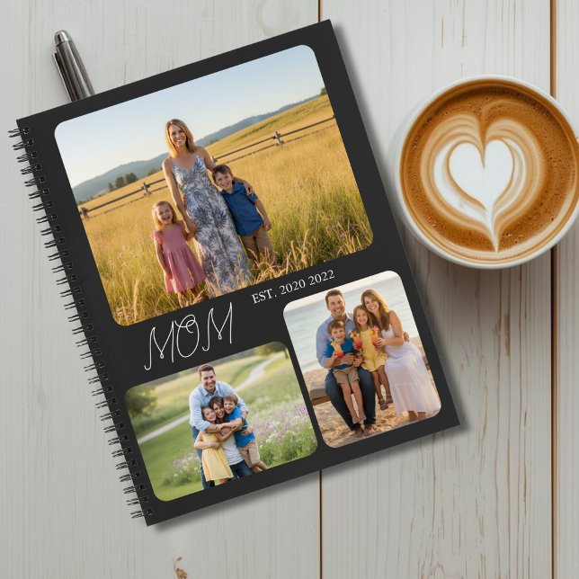 Cuaderno Mom Established Modern Script Black 3 Photo (Subido por el creador)