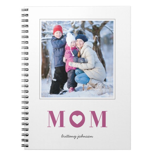 Cuaderno Mom Journal - Mulberry (Frente)