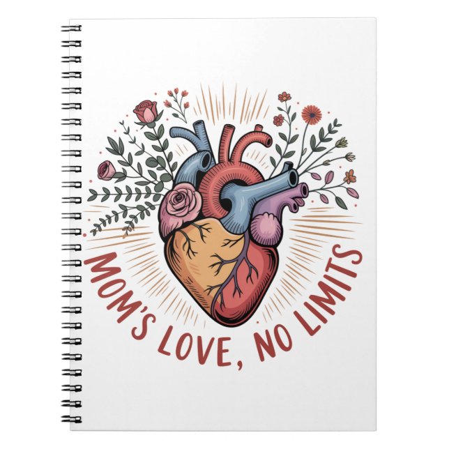 Cuaderno Mom’s Love, No Limits (Frente)