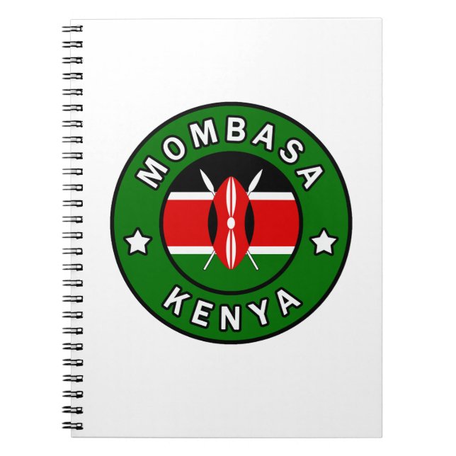 Cuaderno Mombasa Kenia (Frente)