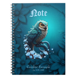 Cuaderno Momento de la sabiduría, la lechuza mágica, majest