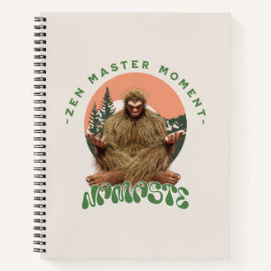 Cuaderno Momento del Maestro Zen Namaste - Meditación de Bi