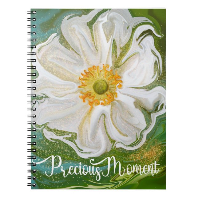 Cuaderno Momento preciso - Poder floral anémico (Frente)