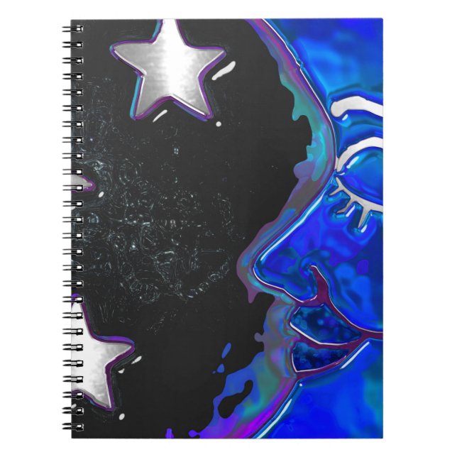 Cuaderno Momentos celestes NOTAS DEL DIARIO Bohemia de arte (Frente)