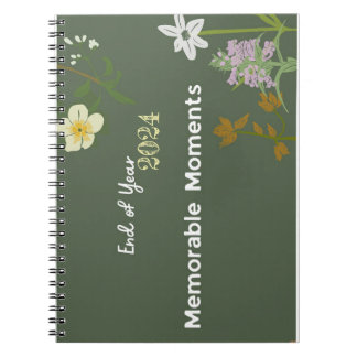 Cuaderno Momentos memorables para bloc de notas en espiral