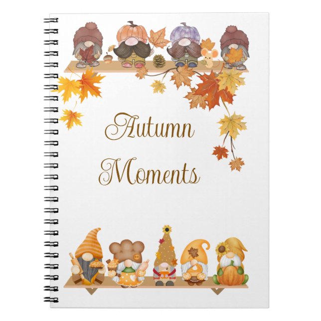 Cuaderno Momentos otoñales (Frente)