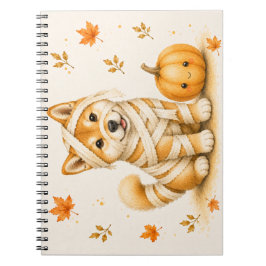 Cuaderno Momia de Shiba Inu Halloween