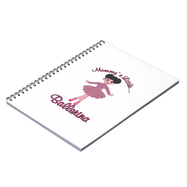 Cuaderno Mommys Little Ballerina (Lado Izquierdo)
