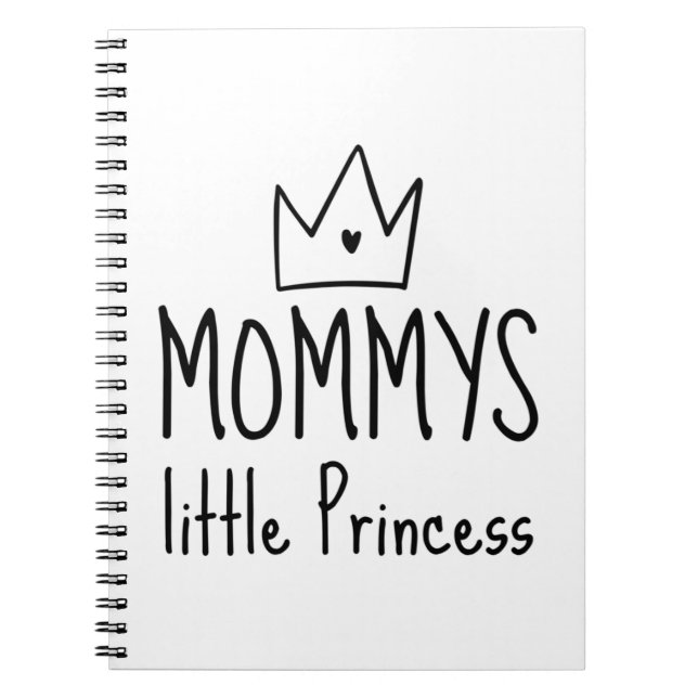 Cuaderno Mommys Little Princess (Frente)