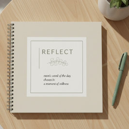 Cuaderno Mom's Word of the Day Daily Reflect Journal