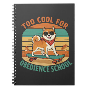 Cuaderno Mona de Obediencia Canina monopatín