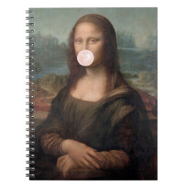 Cuaderno Mona Lisa Blowing Pink Bubble gum 