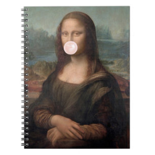 Cuaderno Mona Lisa Blowing Pink Bubble gum