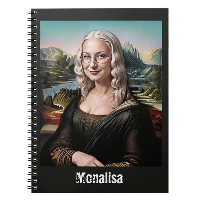 Cuaderno Mona Lisa Divertida (Frente)