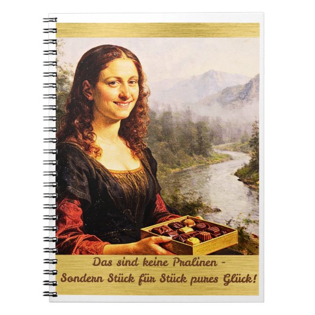 Cuaderno Mona Lisa mag Pralinen (Frente)