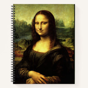 Cuaderno Mona Lisa, pintura artística fina,