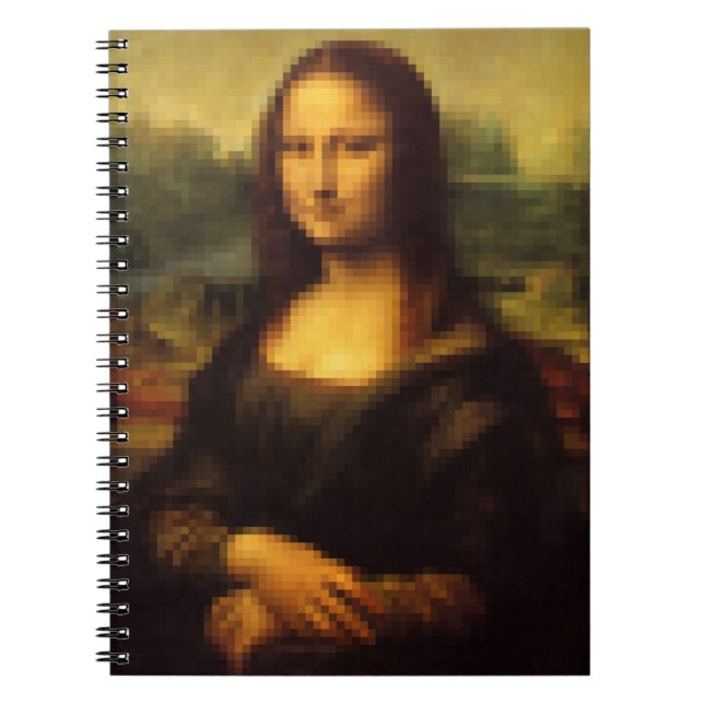 Cuaderno Mona Lisa Pixelada (Frente)