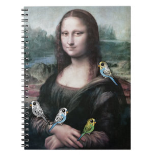 Cuaderno Mona Lisa y Budgies