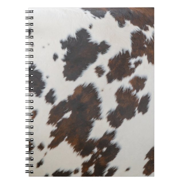 Cuaderno Monarca Vaca Pelaje Negro (Frente)