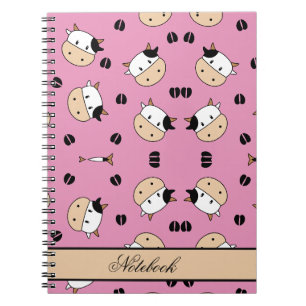 Cuaderno Monarca Vaca Pelo Negro