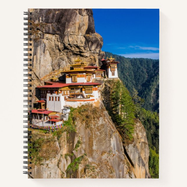 Cuaderno Monasterio de Tiger Nest (Anverso)