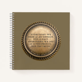 Cuaderno Moneda De Moneda Dictada Por Marcus Aurelius