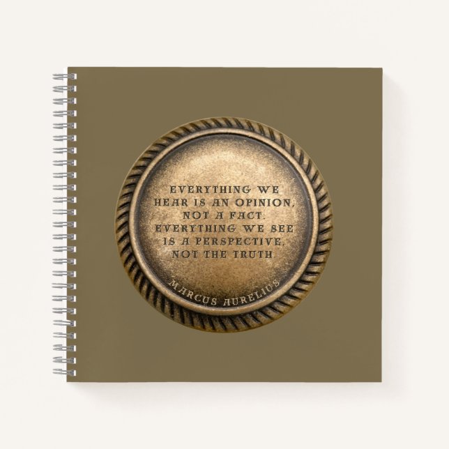 Cuaderno Moneda De Moneda Dictada Por Marcus Aurelius (Anverso)