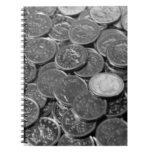 Cuaderno Monedas de 5 céntimos de euro en el Reino Unido (Frente)