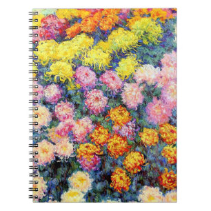 Cuaderno Monet, Cama de crisantemos,