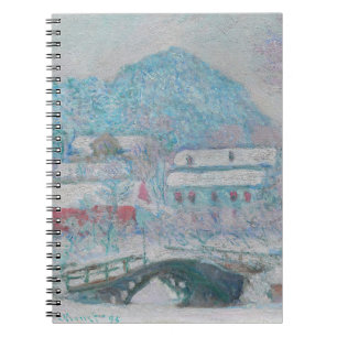 Cuaderno Monet - Noruega, pueblo de Sandviken en la nieve