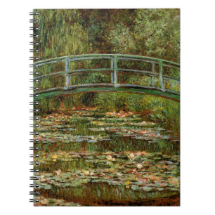 Cuaderno Monet Puente Japonés Francés Giverney