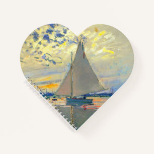 Cuaderno Monet Sailboat en Le Petit-Gennevilliers