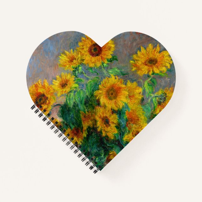 Cuaderno Monet Sunflowers (Anverso)