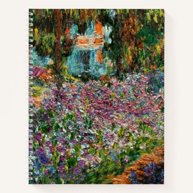 Cuaderno Monet The Artist's Garden at Giverny (Anverso)
