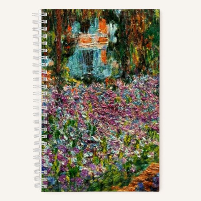 Cuaderno Monet The Artist's Garden at Giverny (Anverso)