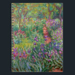 Cuaderno Monet "The Iris Garden at Giverny"<br><div class="desc">Monet fue fundador de la pintura impresionista francesa, de la cual "El Jardín Iris de Giverny" (pintado entre 1899 y 1900) es un hermoso ejemplo. Es una celebración de color, luz y movimiento. Cuando Monet compró la finca de Giverny, rediseñó el jardín de flores ya plantado en sus jardines. Su...</div>