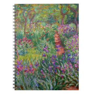 Cuaderno Monet "The Iris Garden at Giverny"