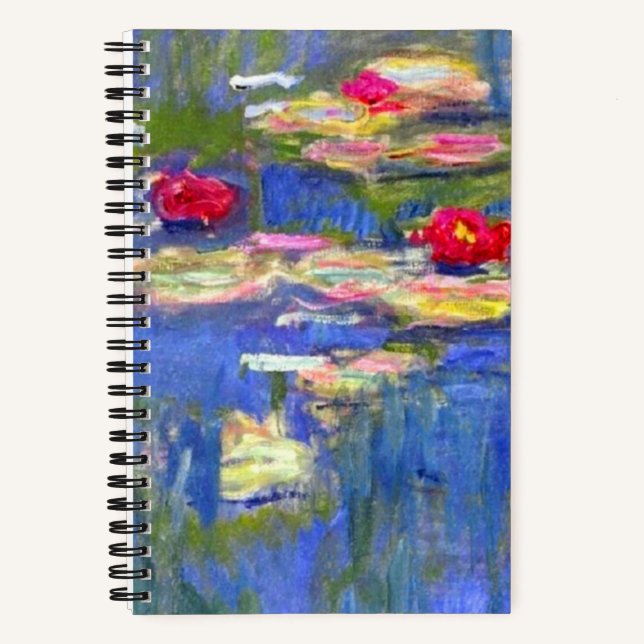 Cuaderno Monet Water Lilies (Anverso)