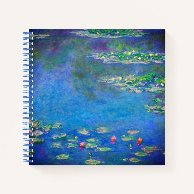 Cuaderno Monet Water Lilies 1906 (Anverso)