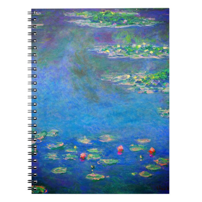Cuaderno Monet Water Lilies 1906 (Frente)