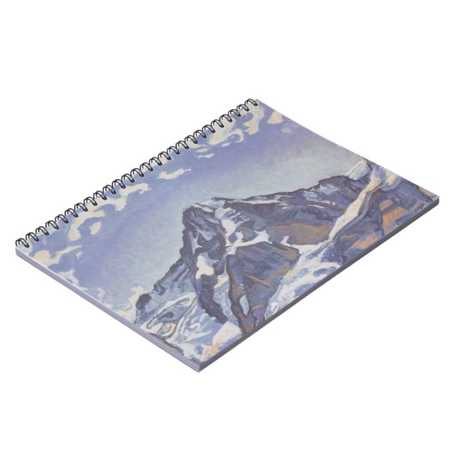 Cuaderno Monje Monje Con Nubes (Ferdinand Hodler) (Lado Izquierdo)