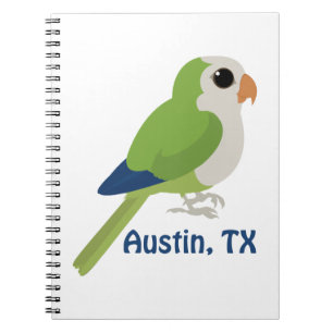 Cuaderno Monk Parakeet - Austin, Texas