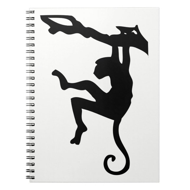Cuaderno Monkey Silhouette (Frente)