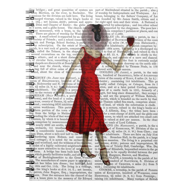 Cuaderno Mono con vino (Frente)