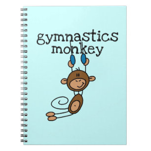 Cuaderno Mono de gimnasia
