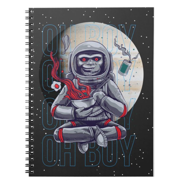 Cuaderno mono de oh boy (Frente)