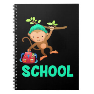 Cuaderno Mono De Vuelta A La Escuela